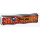 Led rem/achterlicht/richtingaanwijzer unit 200 x 50 x 28mm chroom 200 serie